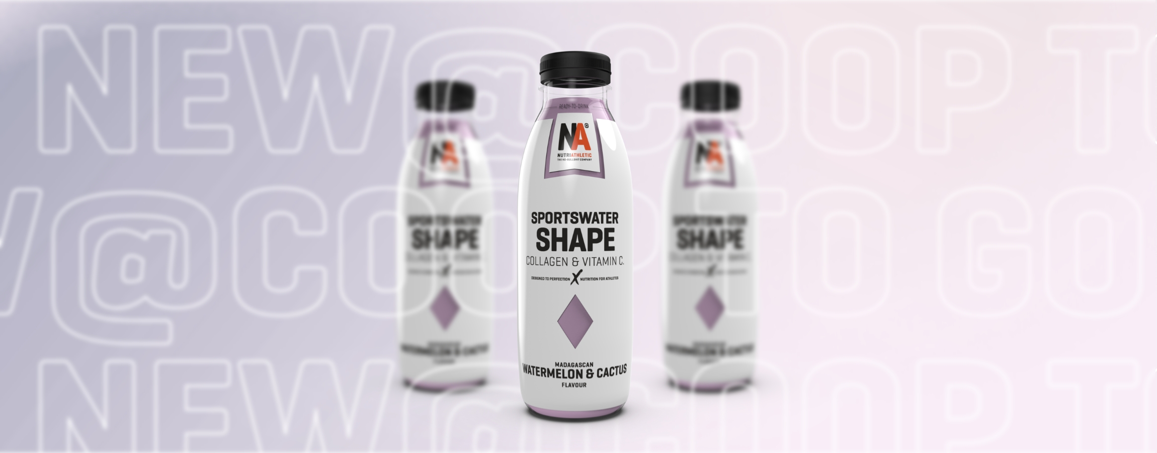 NA® Sports Water SHAPE jetzt bei coop to go erhältlich! 1